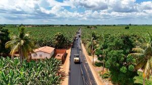 Codevasf investe R$ 6 milhões em pavimentação no Projeto Formoso, em Bom Jesus da Lapa (BA)