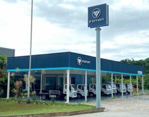 Foton amplia presença no Brasil com nova concessionária em Joinville (SC)