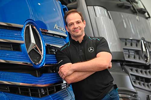 Mercedes-Benz leva experiência exclusiva com seus extrapesados direto para as mãos de motoristas e clientes