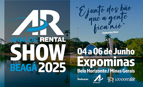 ANALOC prepara mapeamento do mercado brasileiro de locação e realiza evento do setor em Minas Gerais