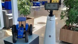 CNH leva para Agrishow robô que auxilia operadores de máquinas agrícolas sem uso de internet