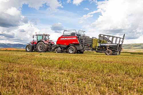 Nova enfardadora da Massey Ferguson otimiza o processo de logística da palha da cana-de-açúcar para geração de energia limpa