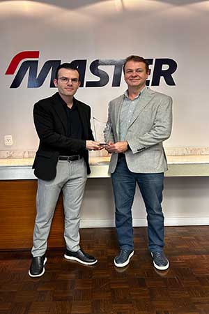 Master Freios conquista prêmio internacional entre as melhores fornecedoras do grupo DAF