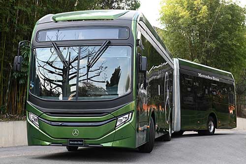 Mercedes-Benz expande demonstrações e testes de ônibus elétricos no Brasil e na América Latina