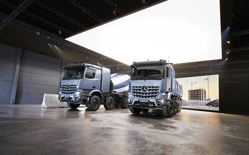 Mercedes-Benz Trucks apresenta o novo eArocs 400 totalmente elétrico na feira Bauma 2025
