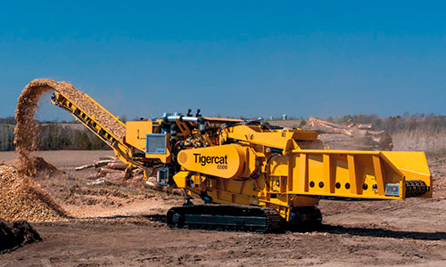 Tracbel mostra suas soluções Tigercat Tci, Volvo e Kalmar para florestas plantadas