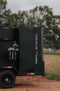 Solinftec apresenta base de abastecimento autônoma na Agrishow 2025