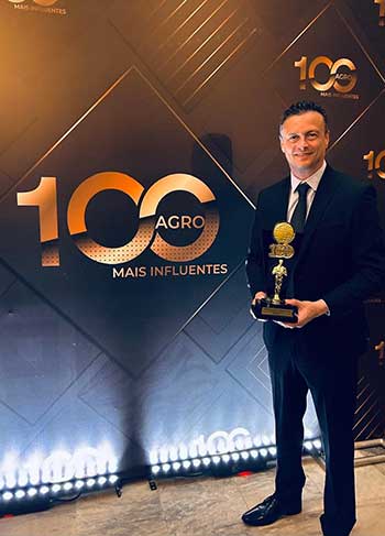 André Savino, Presidente da Syngenta Proteção de Cultivos no Brasil, é reconhecido entre os 100 Mais Influentes do Agronegócio