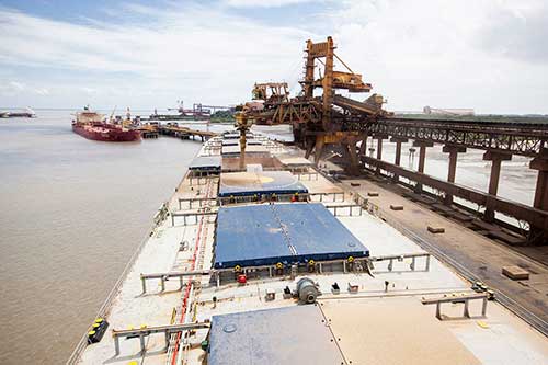 Portos do Corredor Norte da VLI batem recorde de movimentação em 2024