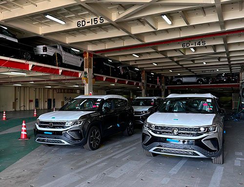 Volkswagen inicia importações pelo complexo portuário de Vitória e trará novos veículos em maio