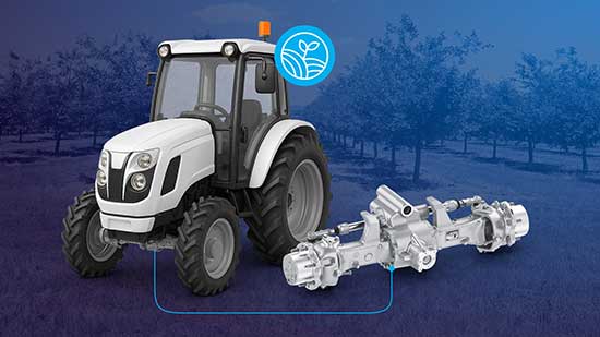 ZF lança novo eixo estreito TSA Narrow na Agrishow 2025, desenvolvido no Brasil para tratores de até 105 HP