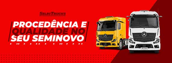 Mercedes-Benz e SelecTrucks lançam promoção de venda de caminhões semipesados