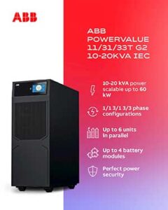 ABB mira data centers corporativos com a expansão da linha de UPS