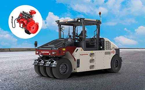 Cummins equipa novo rolo compactador da Dynapac CP28 e eleva padrão de eficiência no asfalto