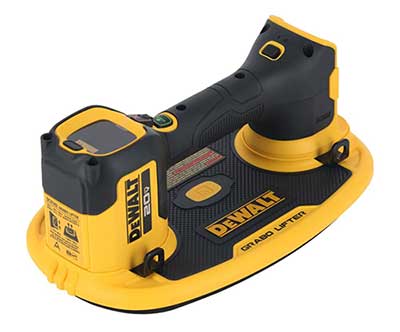 DEWALT lança Ventosa de Sucção sem fio capaz de alçar 120Kgs