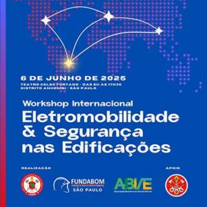 Ingressos para o Workshop Internacional "Eletromobilidade & Segurança nas Edificações" são gratuitos e já estão disponíveis