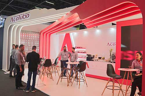  Grupo Açotubo apresenta portfólio diversificado de produtos na EXPOMAFE 2025