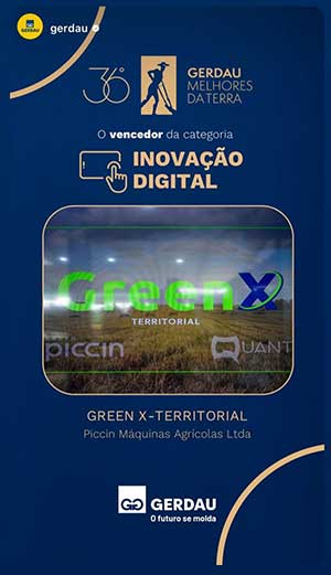 Inovação digital da Piccin vence prêmio Gerdau Melhores da Terra
