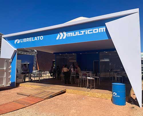 Librelato e Multicom destacam força no agronegócio na Agrotins 2025 