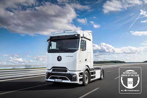 Mercedes-Benz Trucks amplia o portfólio de caminhões elétricos à bateria com base no eActros 600