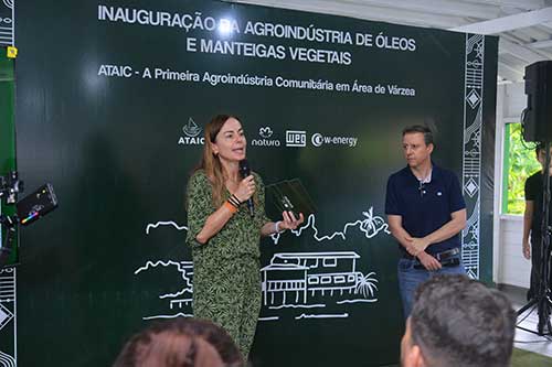 Parceria entre Natura, WEG e ATAIC inaugura agroindústria movida à energia solar na Amazônia