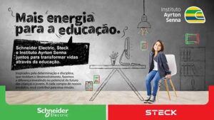 Schneider Electric e Steck firmam parceria com Instituto Ayrton Senna para apoio à educação