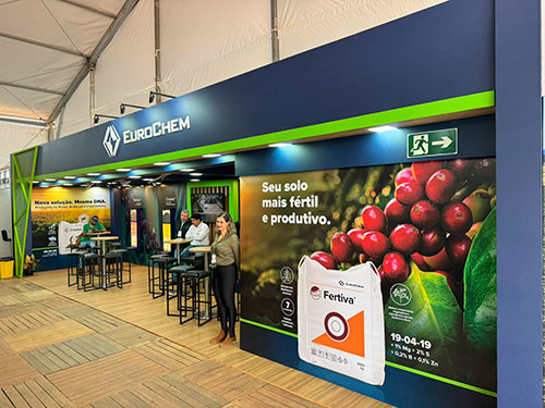 EuroChem leva soluções para a cafeicultura mineira na Expocafé 2025 