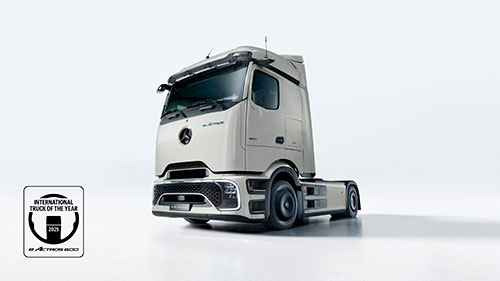 Com o caminhão elétrico eActros 600, Mercedes-Benz Trucks busca recorde mundial no Guinness