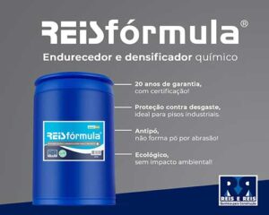  Densificador e endurecedor para pisos industriais com garantia certificada de 20 anos 