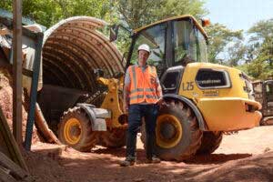 Construtúnel amplia produtividade e reduz emissões com máquinas elétricas Volvo
