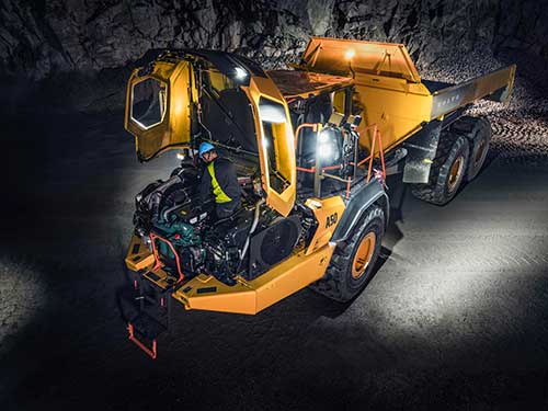 Volvo CE lança sua nova geração de caminhões articulados na América Latina