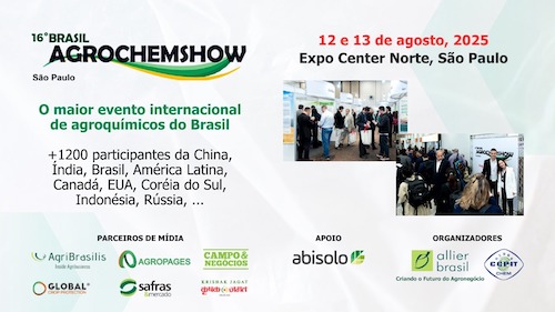 Brasil e China estreitam cooperação técnica e comercial em evento internacional de defensivos agrícolas em São Paulo