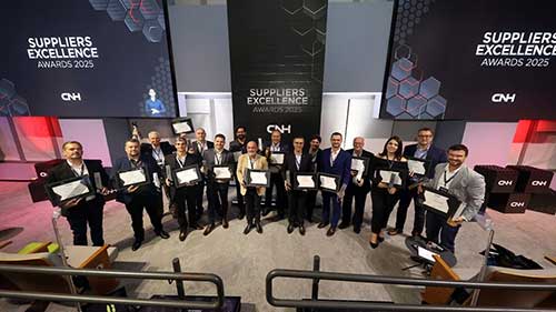 CNH celebra excelência dos fornecedores na América Latina