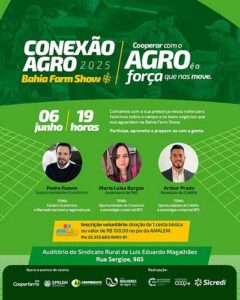 ‘Conexão Agro’ abre Bahia Farm Show com rodada de negócios na próxima sexta-feira, 6 