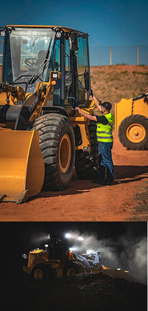 John Deere reforça sua presença na construção com inovações voltadas ao agronegócio e à infraestrutura