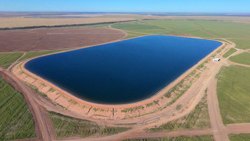 Geomembranas têm auxiliado agricultores contra as secas
