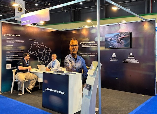 Presença global: PCP Steel reforça marca e amplia mercados em eventos internacionais e nacionais