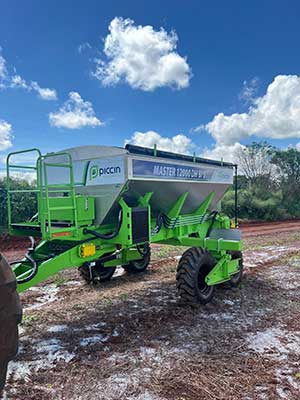 Distribuidor para grandes áreas será destaque na Bahia Farm Show