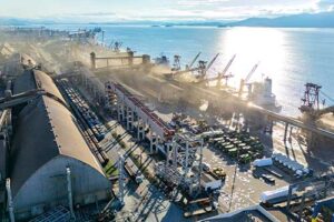 Maior investimento portuário do Brasil, Moegão alcança 52,5% de execução