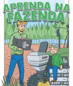 História em quadrinhos aproxima crianças com o universo agro