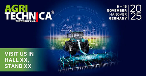 Feira comercial líder mundial Agritechnica 2025 com lotação esgotada