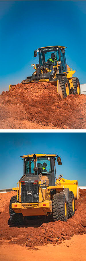 John Deere reforça sua presença na construção com inovações voltadas ao agronegócio e à infraestrutura