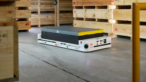 ABB expande autonomia baseada em IA para o robô móvel Flexley Mover