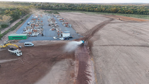 Castrolanda inicia obras do entreposto de grãos em Colinas do Tocantins 