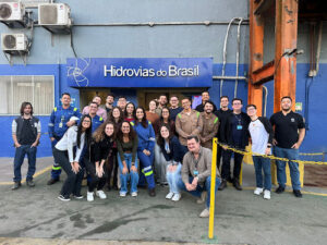 Hidrovias do Brasil conecta educação e prática com visita de acadêmicos da Unicamp à sua operação em Santos