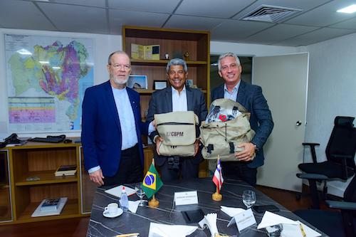 Governador Jerônimo Rodrigues se reúne com presidente do IBRAM e da CBPM para tratar da EXPOSIBRAM 2025