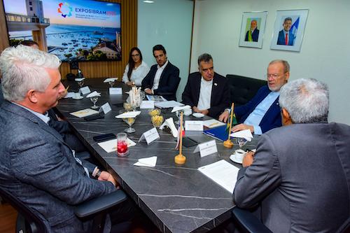 Governador Jerônimo Rodrigues se reúne com presidente do IBRAM e da CBPM para tratar da EXPOSIBRAM 2025