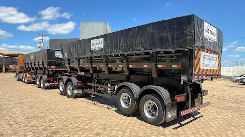 Implementos São Paulo entrega primeiro rodotrem basculante produzido no Nordeste