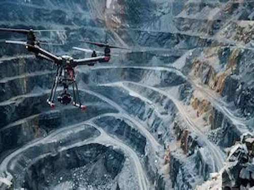 Drones transformam mineração e melhoram condições de segurança, precisão e sustentabilidade