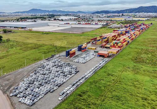 TECADI realiza operação logística de mais de 2.000 veículos da montadora BYD em Itajaí (SC)